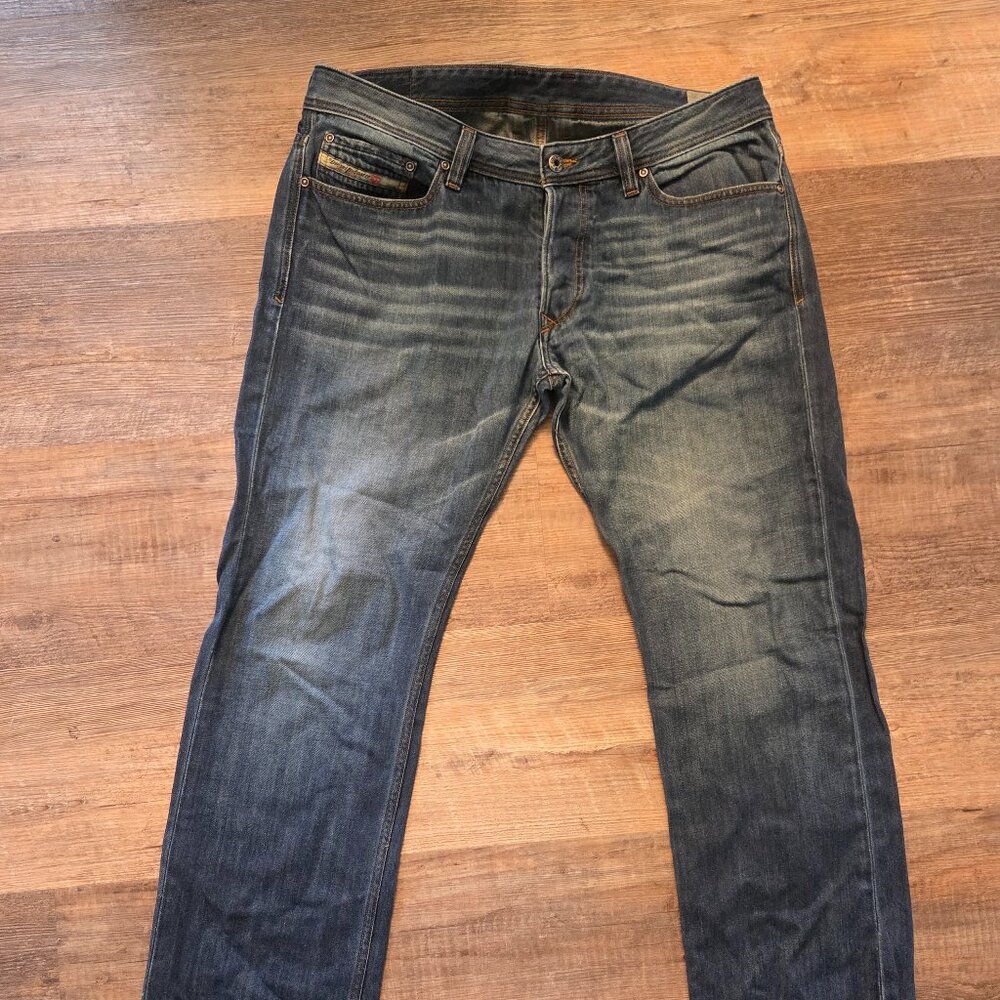 Diesel Mens Viker Jeans Regular Straight